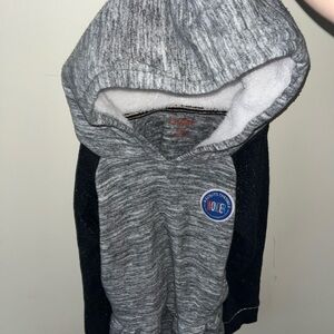 NASA Gray and Black Hoodie